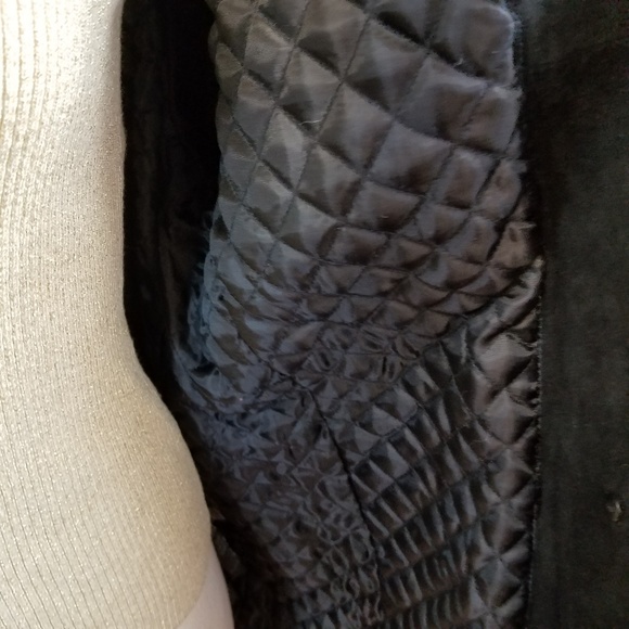 Colebrook & Co black leather coat - Picture 6 of 8